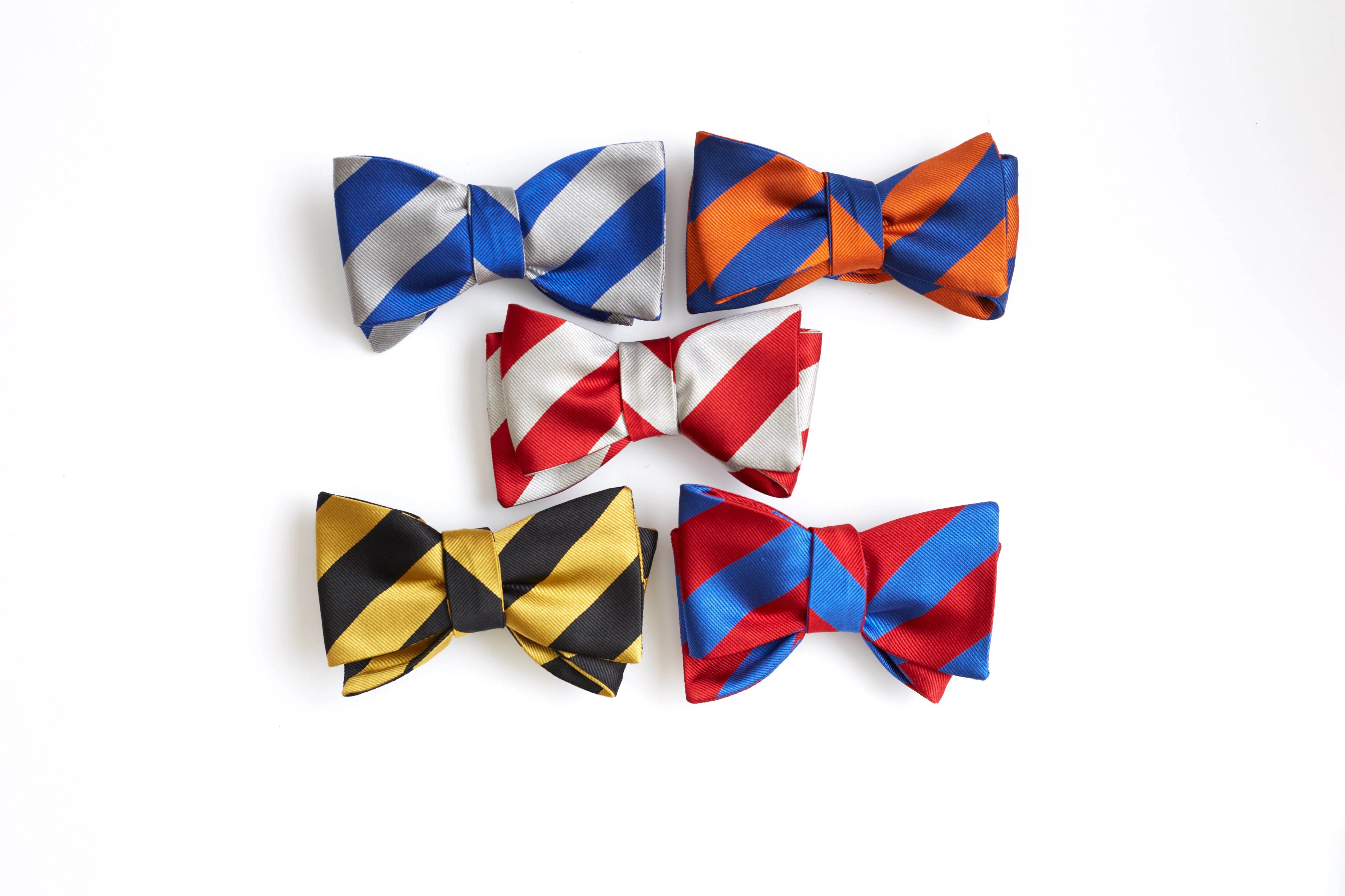 Academy Navy/Red - bow ties - Image 2
