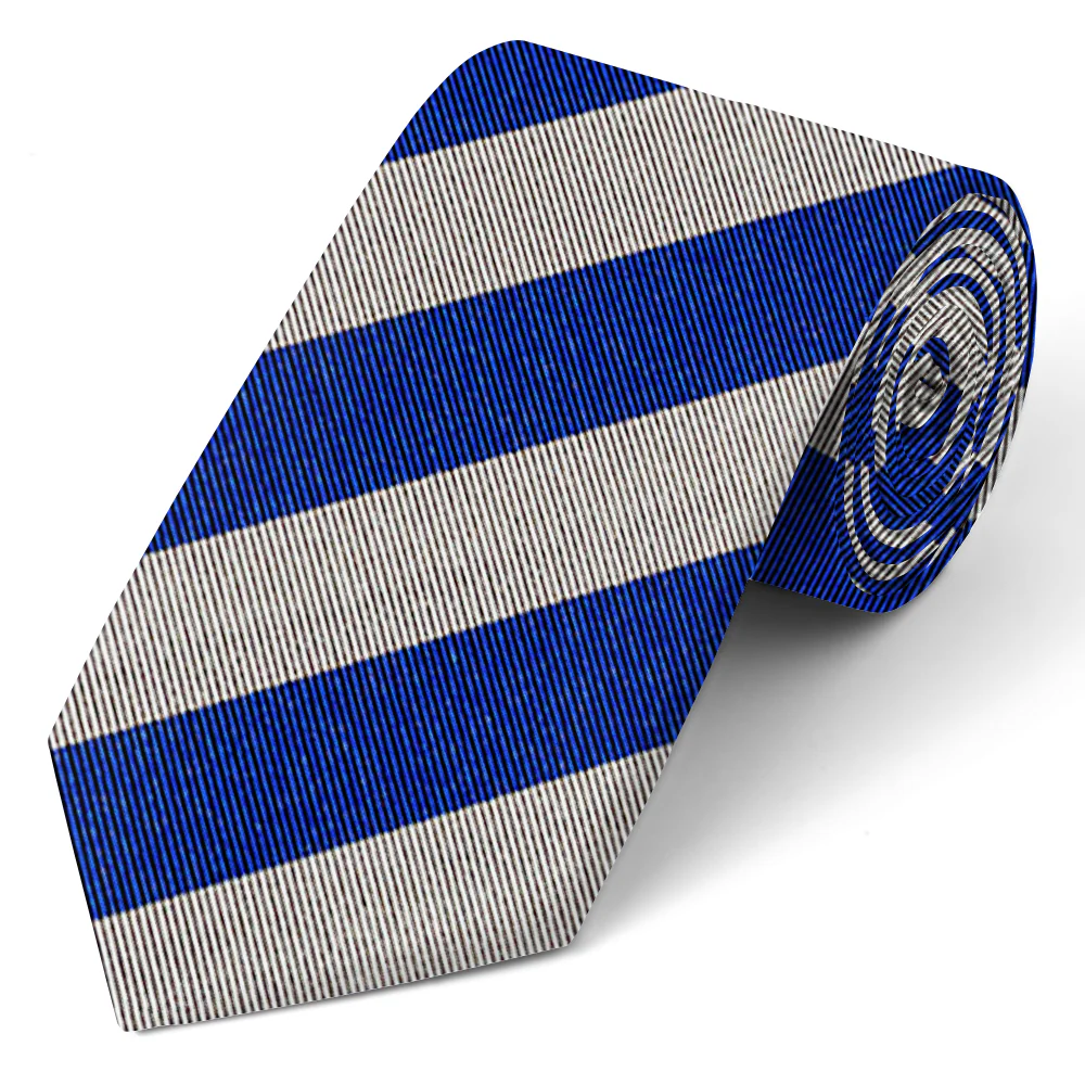 Academy Blue and Silver - Neckties - Image 2