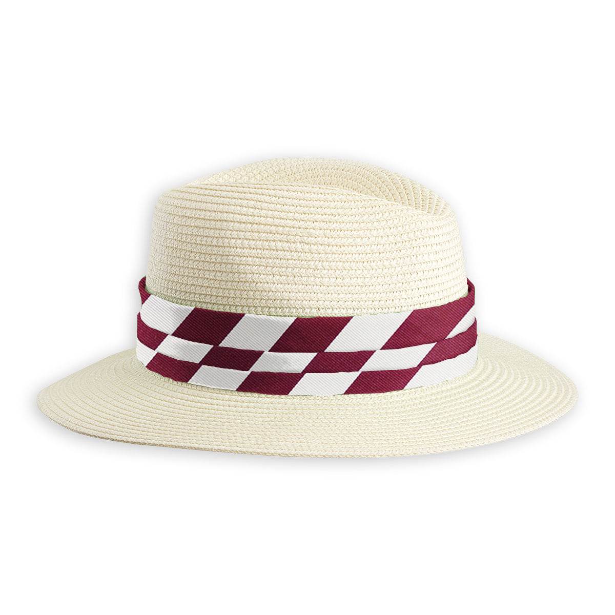 Academy Maroon and White - Hat Band