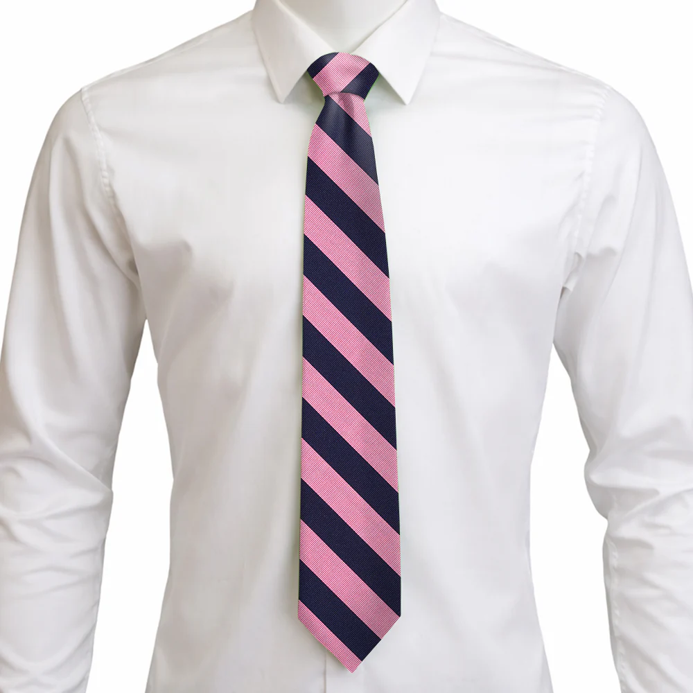 Academy Pink/Navy - Neckties - Image 3