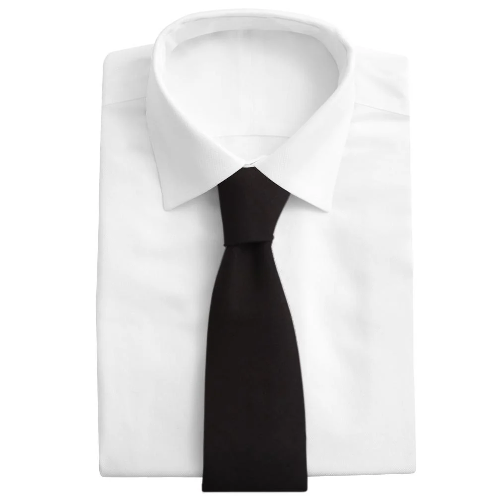 Black Charmeuse - Neckties - Image 4