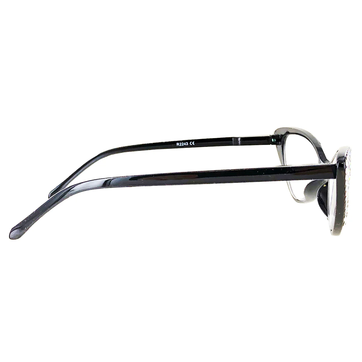 Black/Clear Sparkle Women's Readers - Image 2
