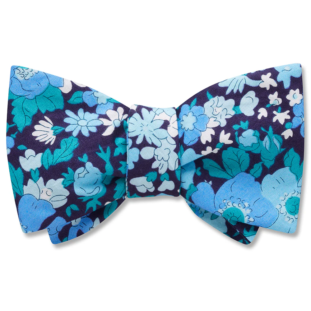 Blue Delphi - Dog Bow Ties