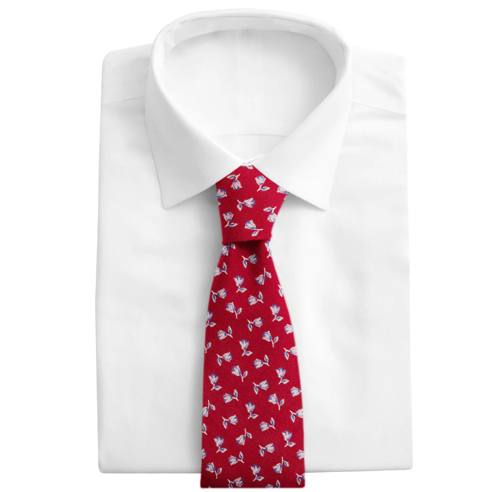 Burgundy Field - Neckties - Image 3
