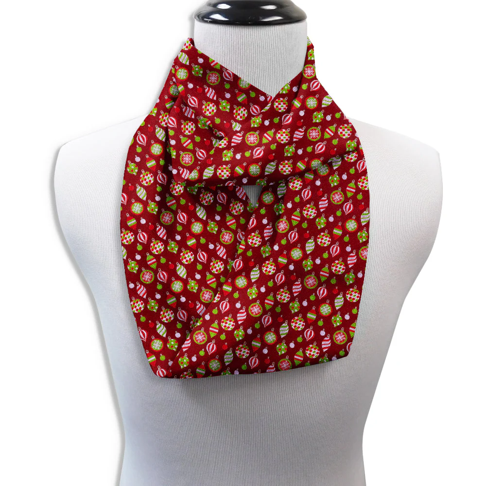 Christmas Baubles - Infinity Scarves
