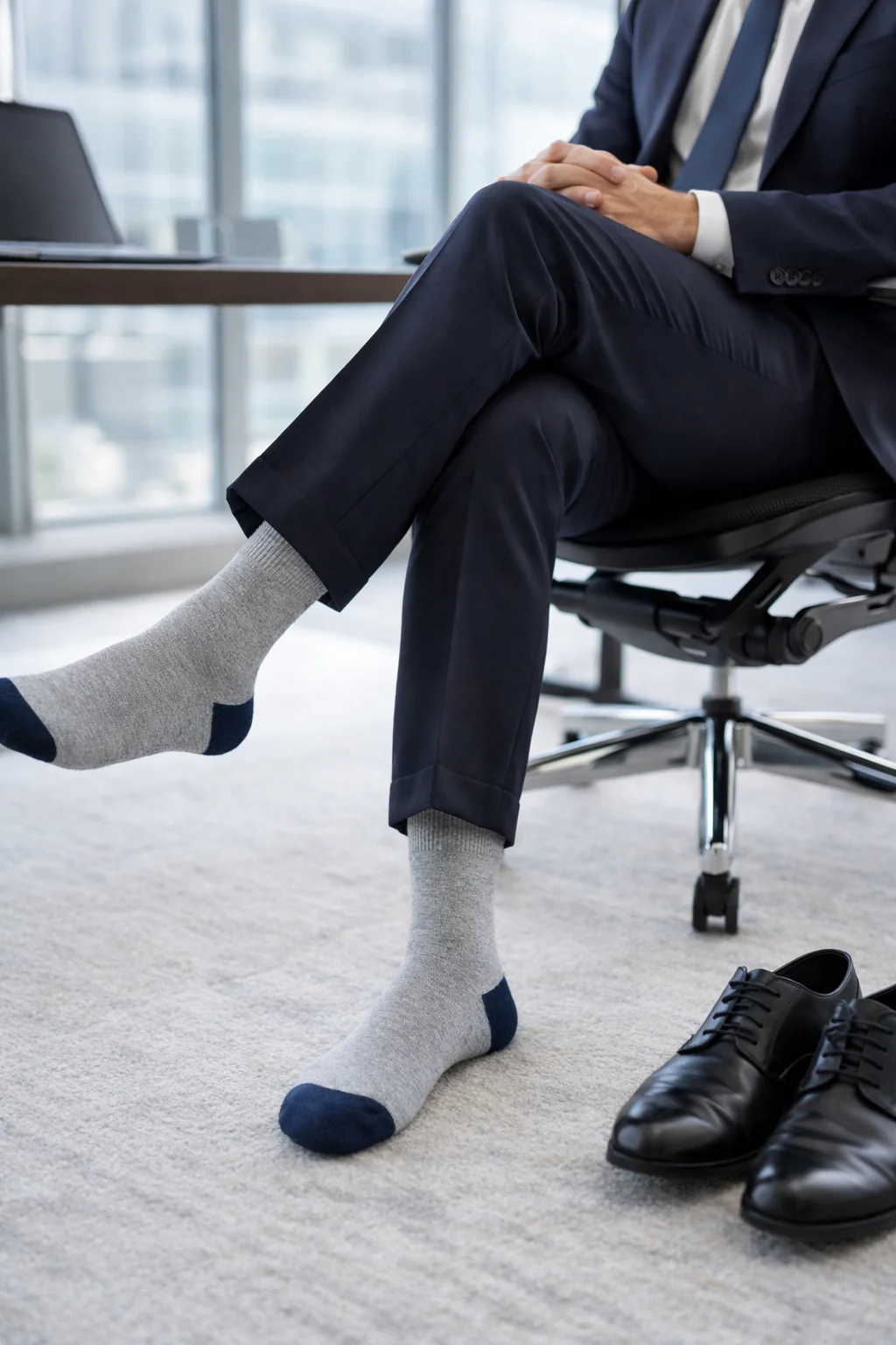 Cloudley Ash Men's Socks - Image 2