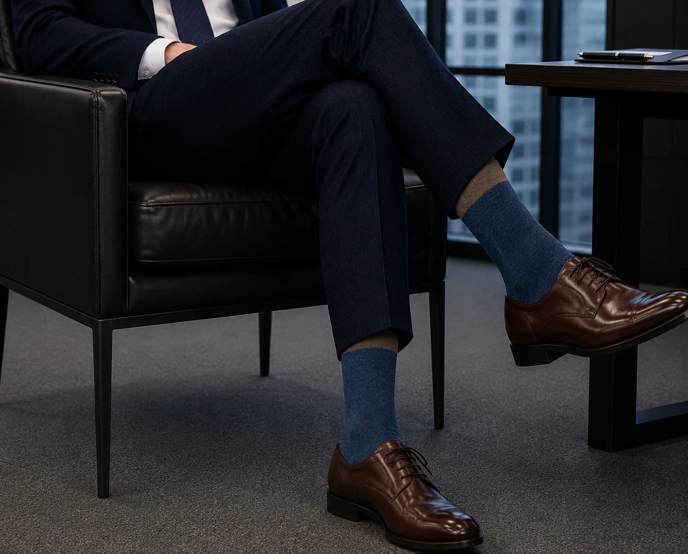 Cloudley Charcoal Men's Socks - Image 2