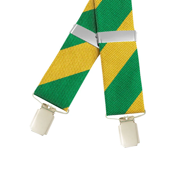 Collegiate Green and Gold - Braces/Suspenders - Image 2