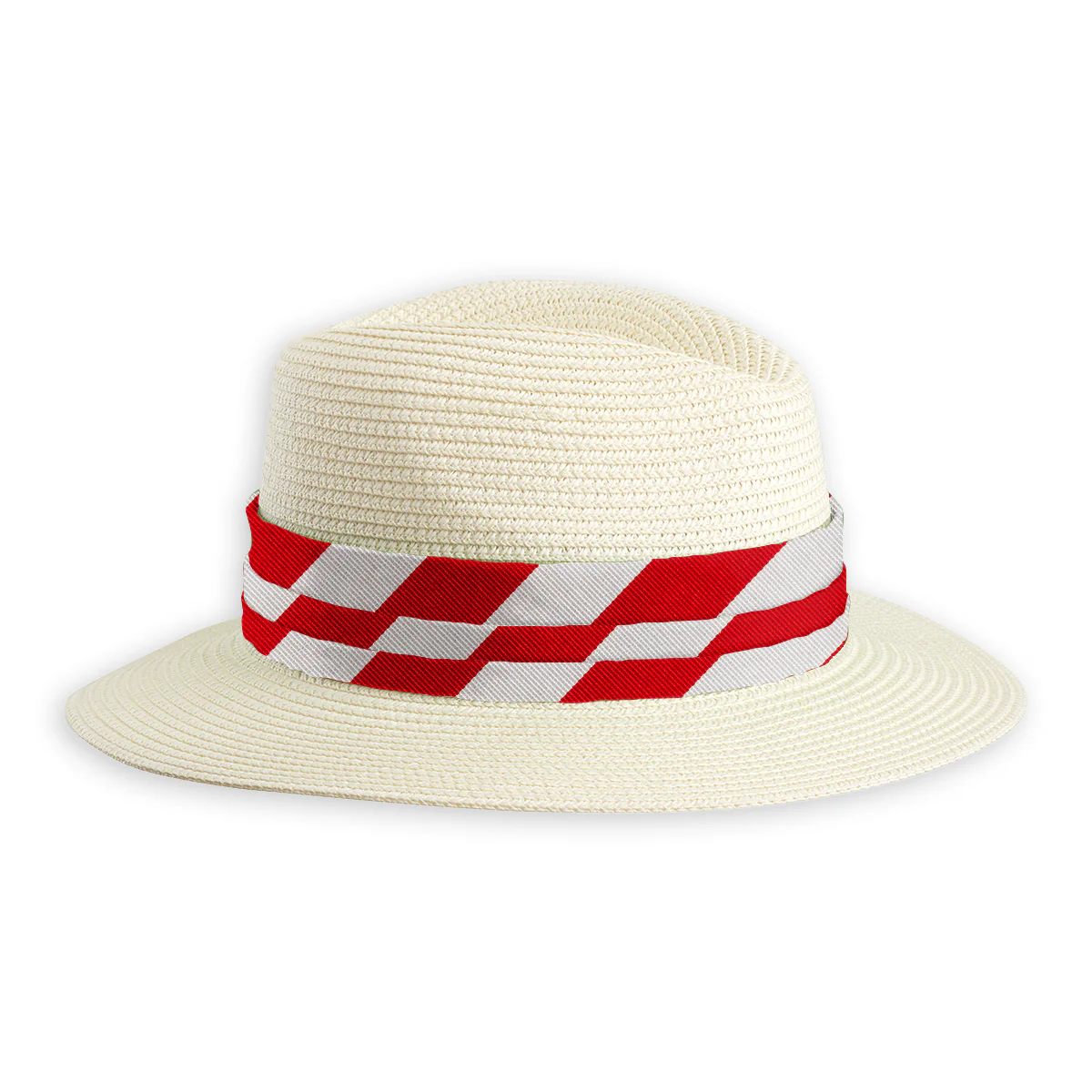 Collegiate Red and Silver - Hat Band