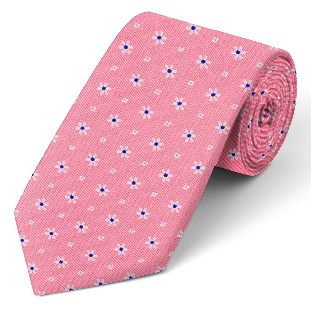 Daisy Springs Pink - Neckties - Image 2