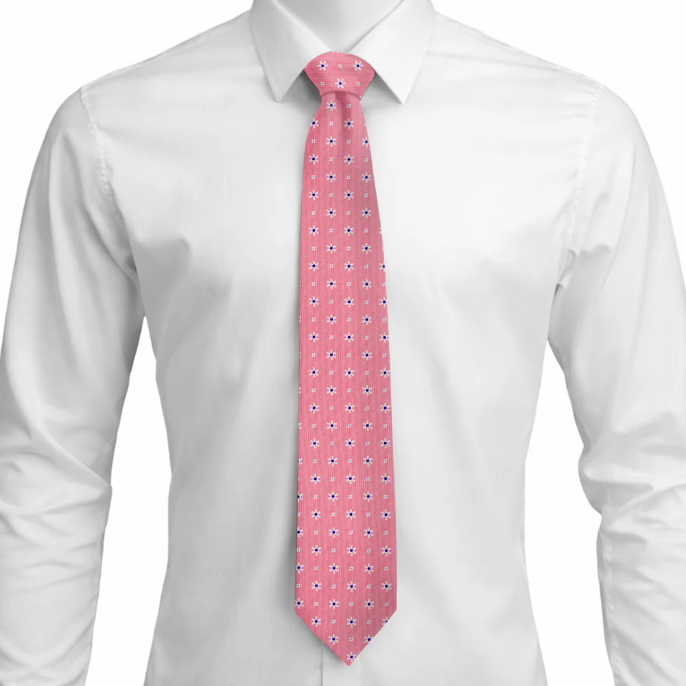 Daisy Springs Pink - Neckties - Image 3