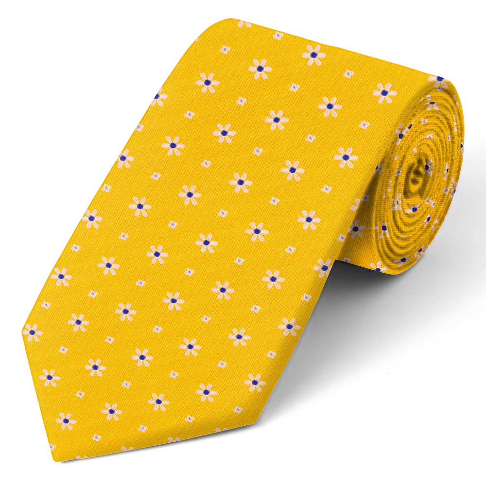 Daisy Springs Yellow - Neckties - Image 2