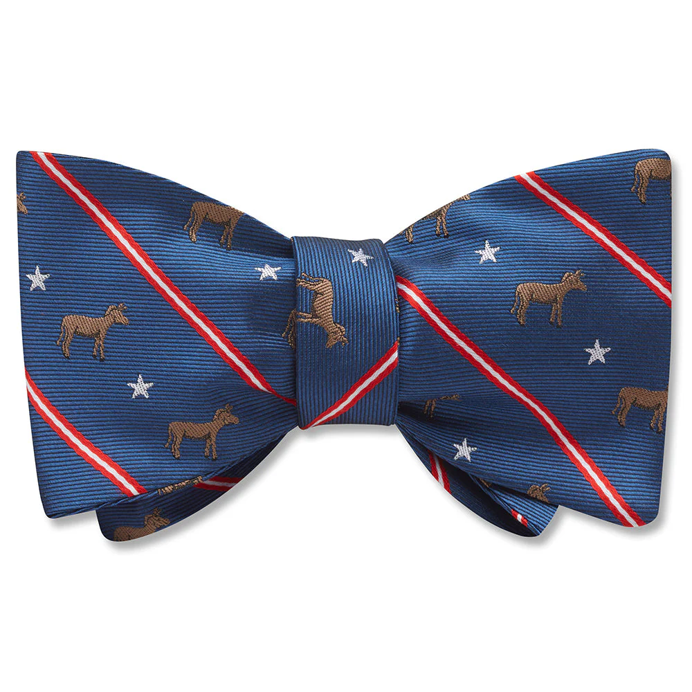 Democrat Blue - Dog Bow Ties