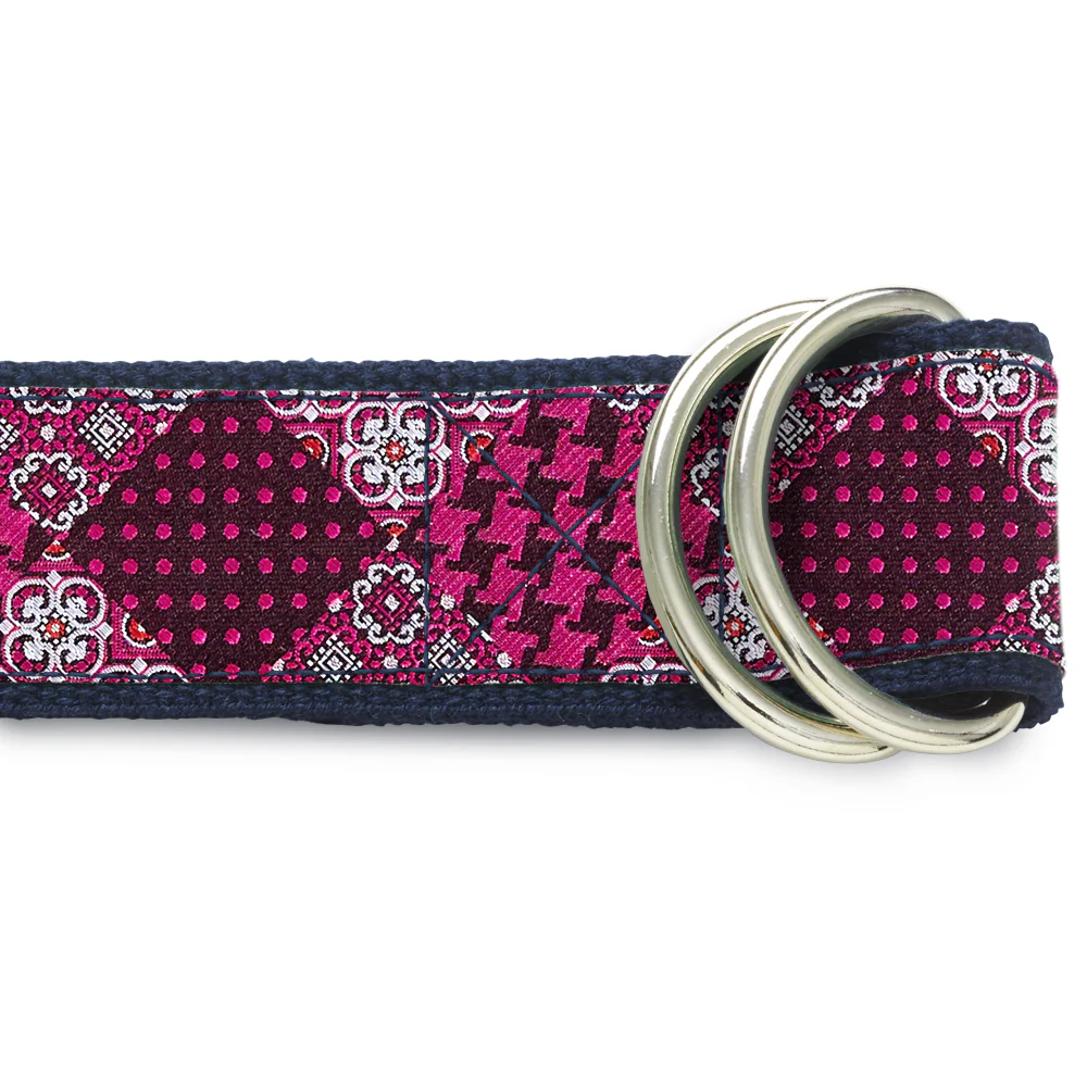 Ellis Square Pink - D-Ring Belts - Image 2