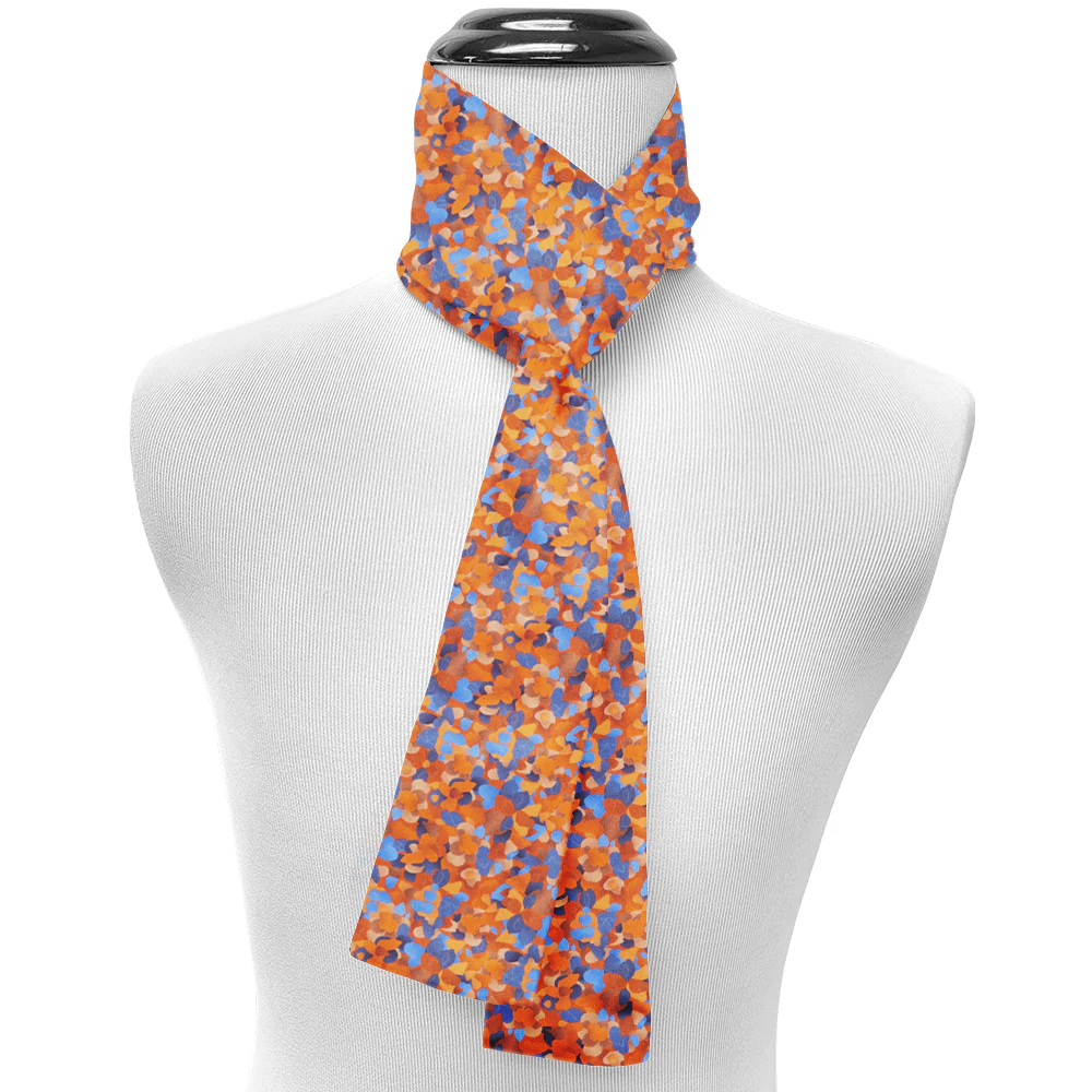 Fall Mountain - Men's Silk Scarf