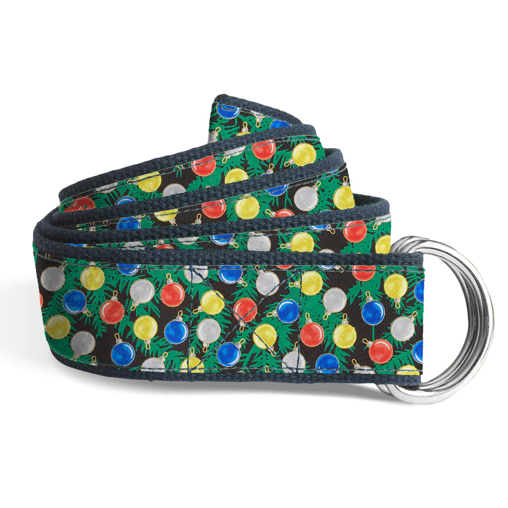 Festive Fir - D-Ring Belts
