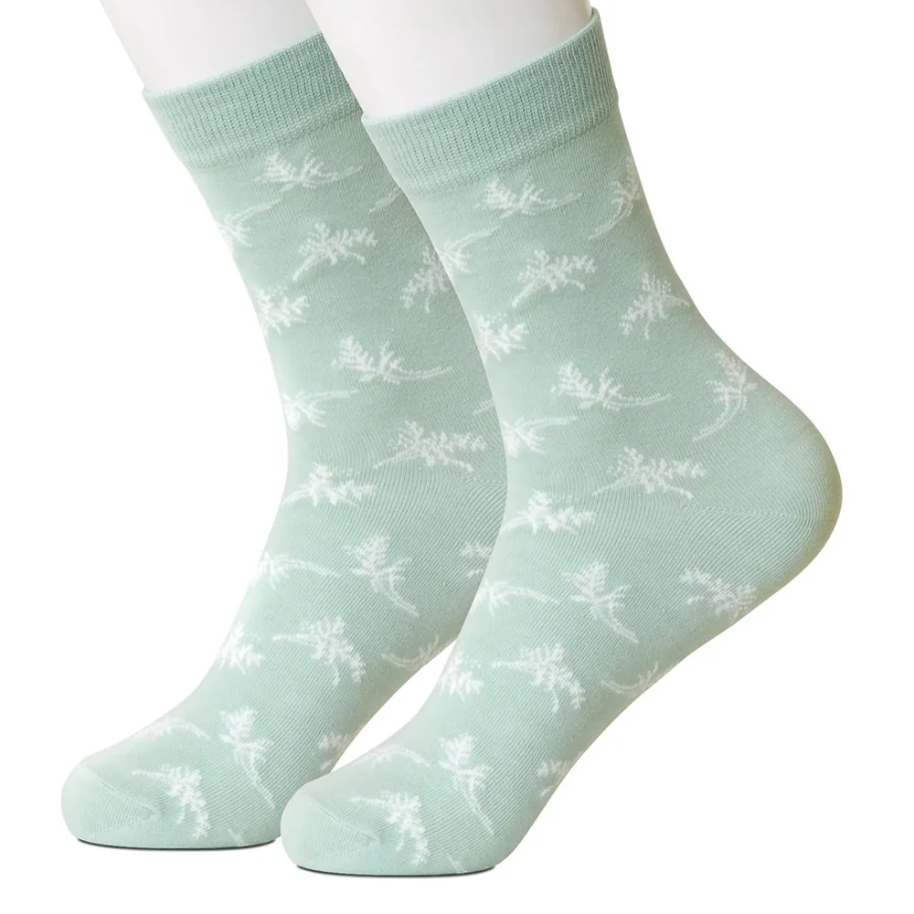 Flora Green Women's Socks