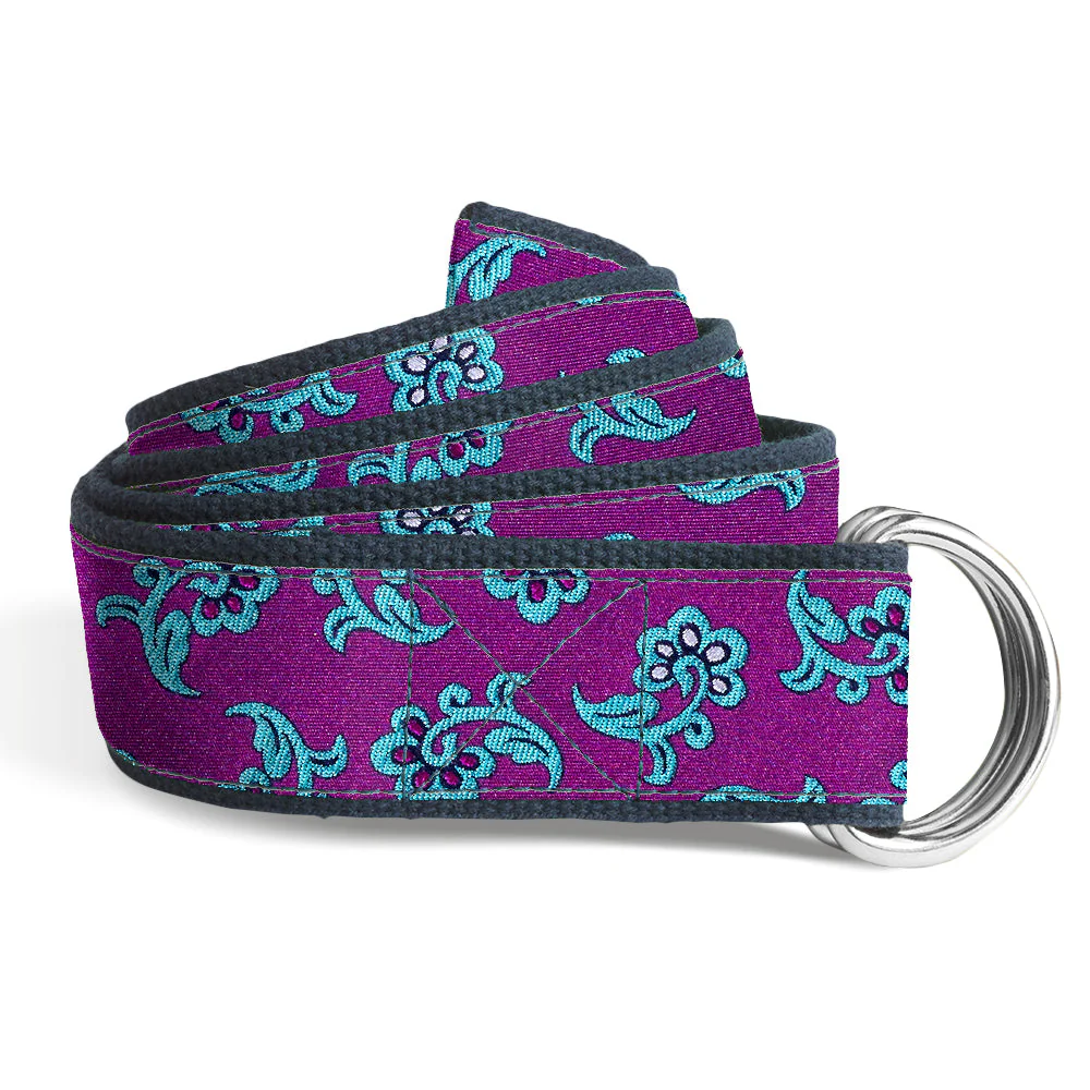 Florista Magenta - D-Ring Belts