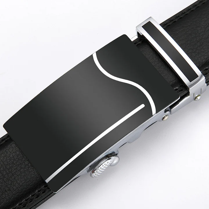 Fuller Black Leather Belt - Image 2