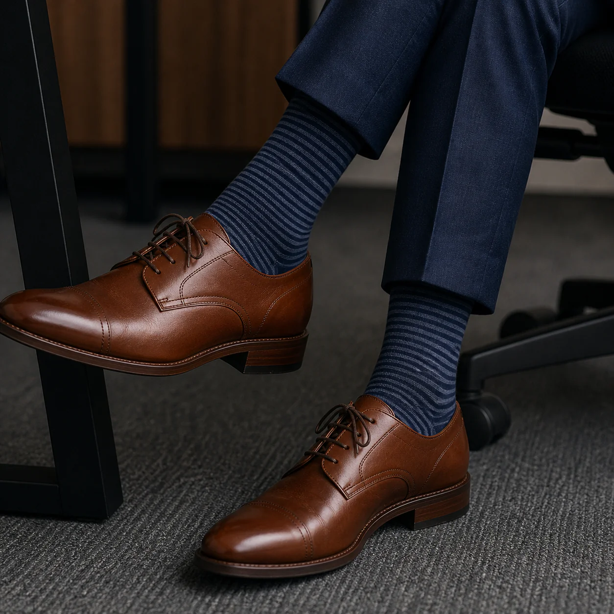 Geostripe Men's Socks - Image 2