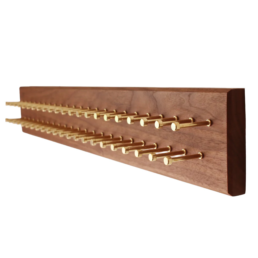 Handmade Walnut Tie Rack (18-Inch) - Image 2