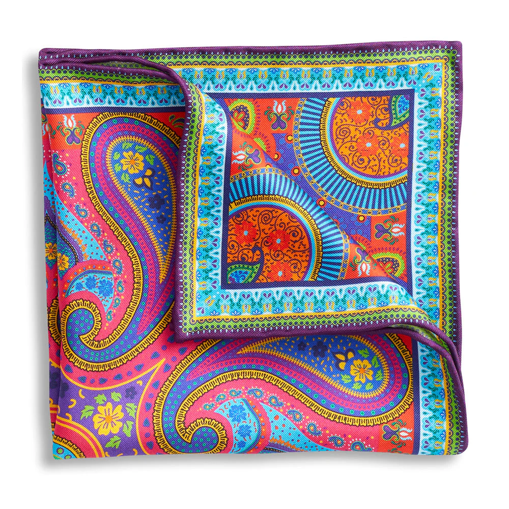 Laelia Silk Pocket Square