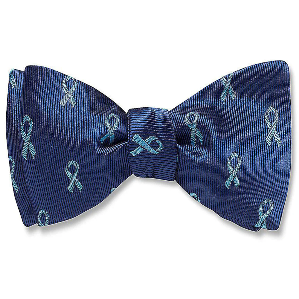 Light Blue Ribbon - bow ties