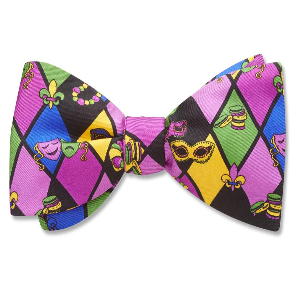 Mardi Gras - Dog Bow Ties