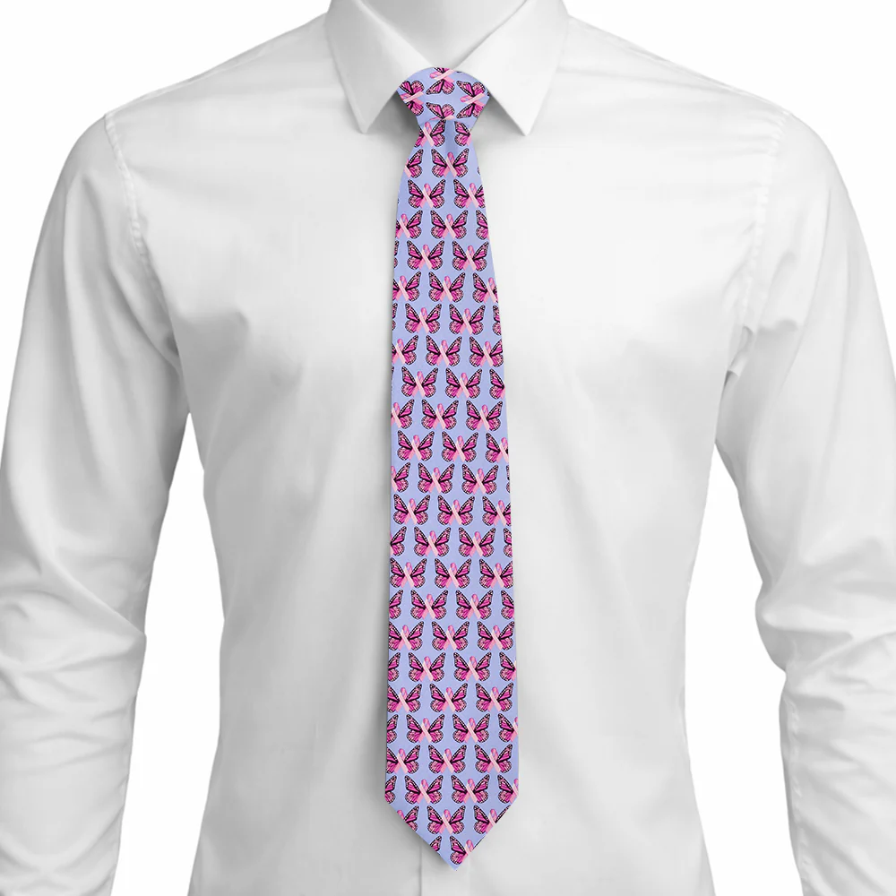 Papillon Pink - Neckties - Image 3