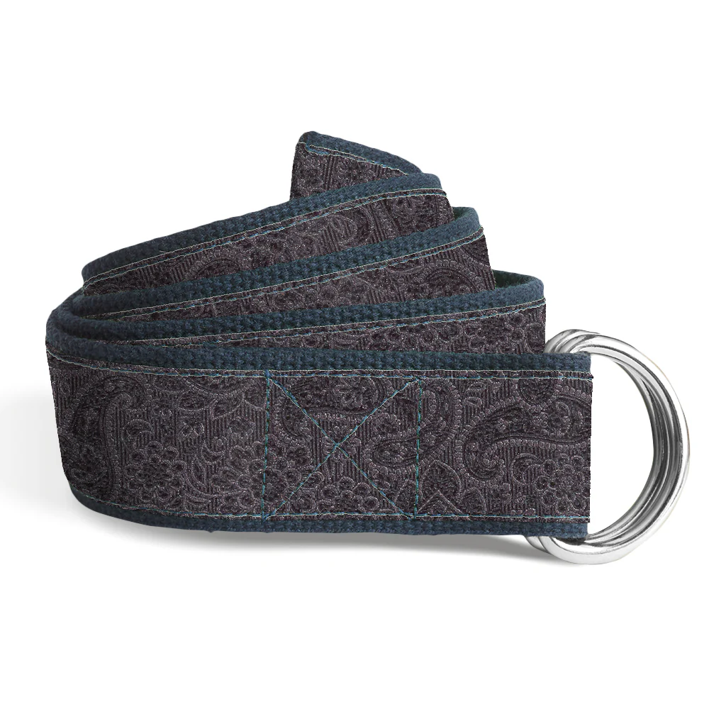 Pembroke Black - Kids' D-Ring Belts
