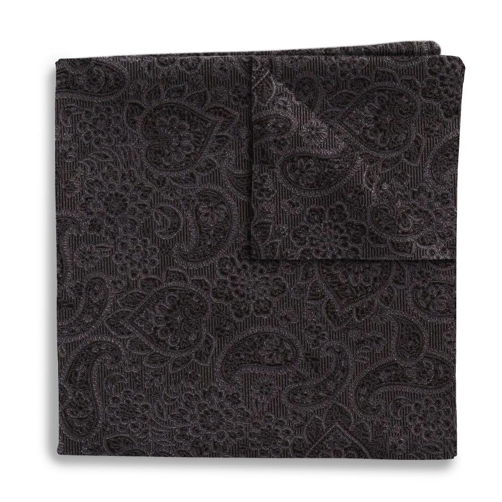 Pembroke Black - Pocket Squares