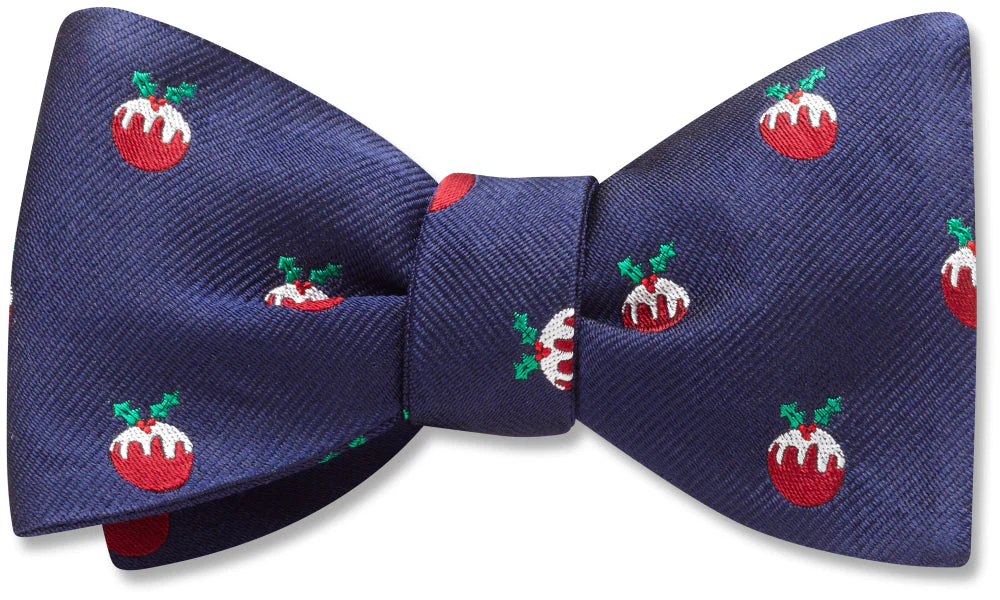 Plum Pudding - Dog Bow Ties