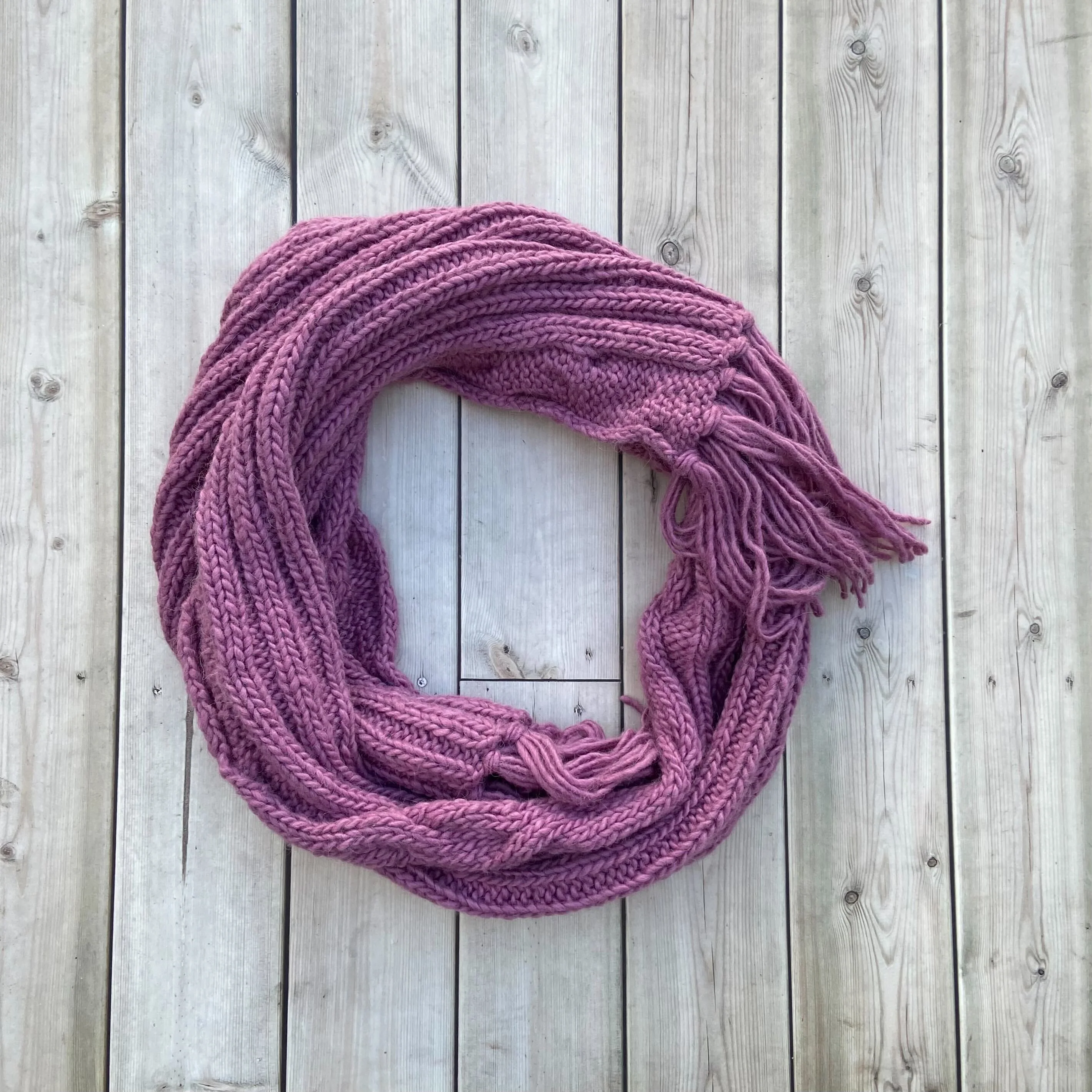Purple Passion Alpaca Scarf - Image 3