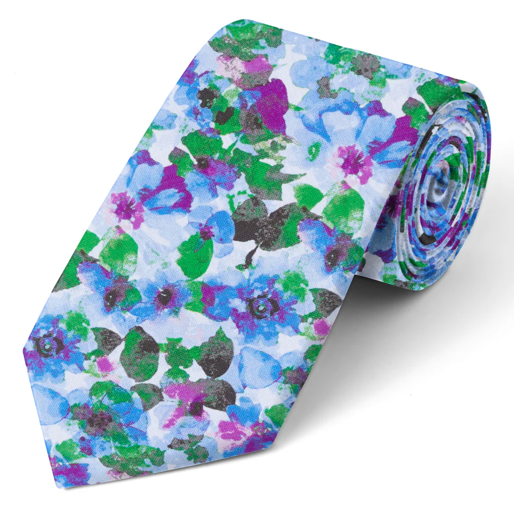 Rain Flower - Neckties - Image 2