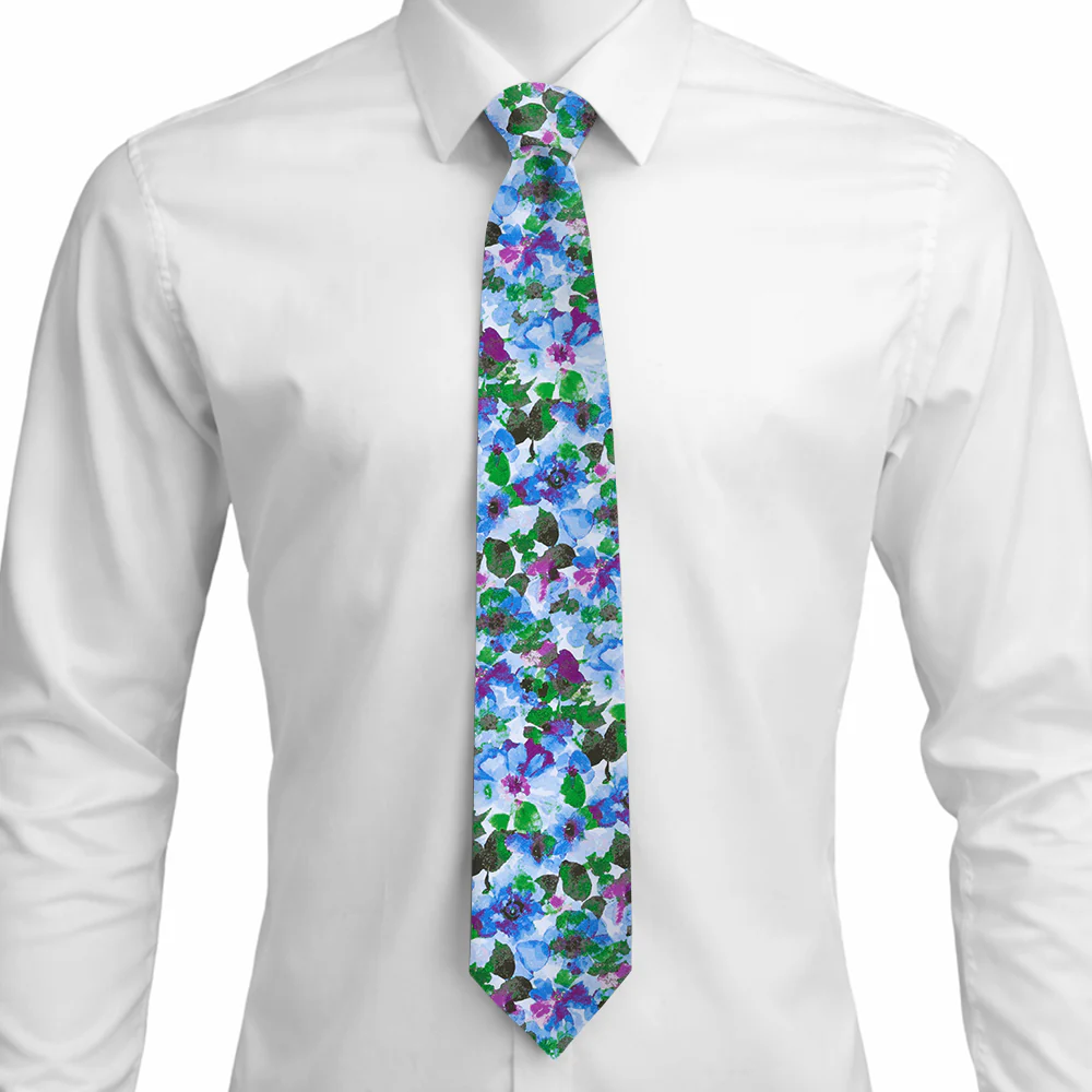 Rain Flower - Neckties - Image 3