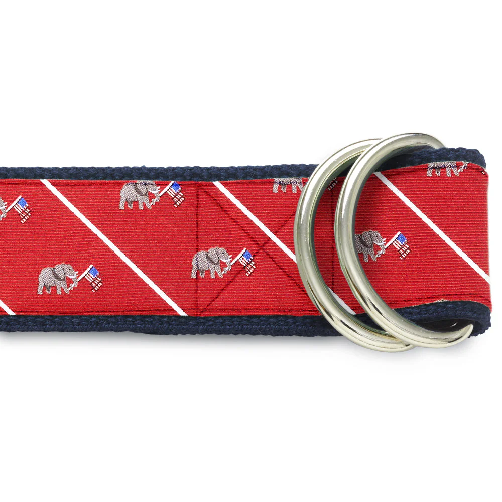Republican Red - D-Ring Belts - Image 2