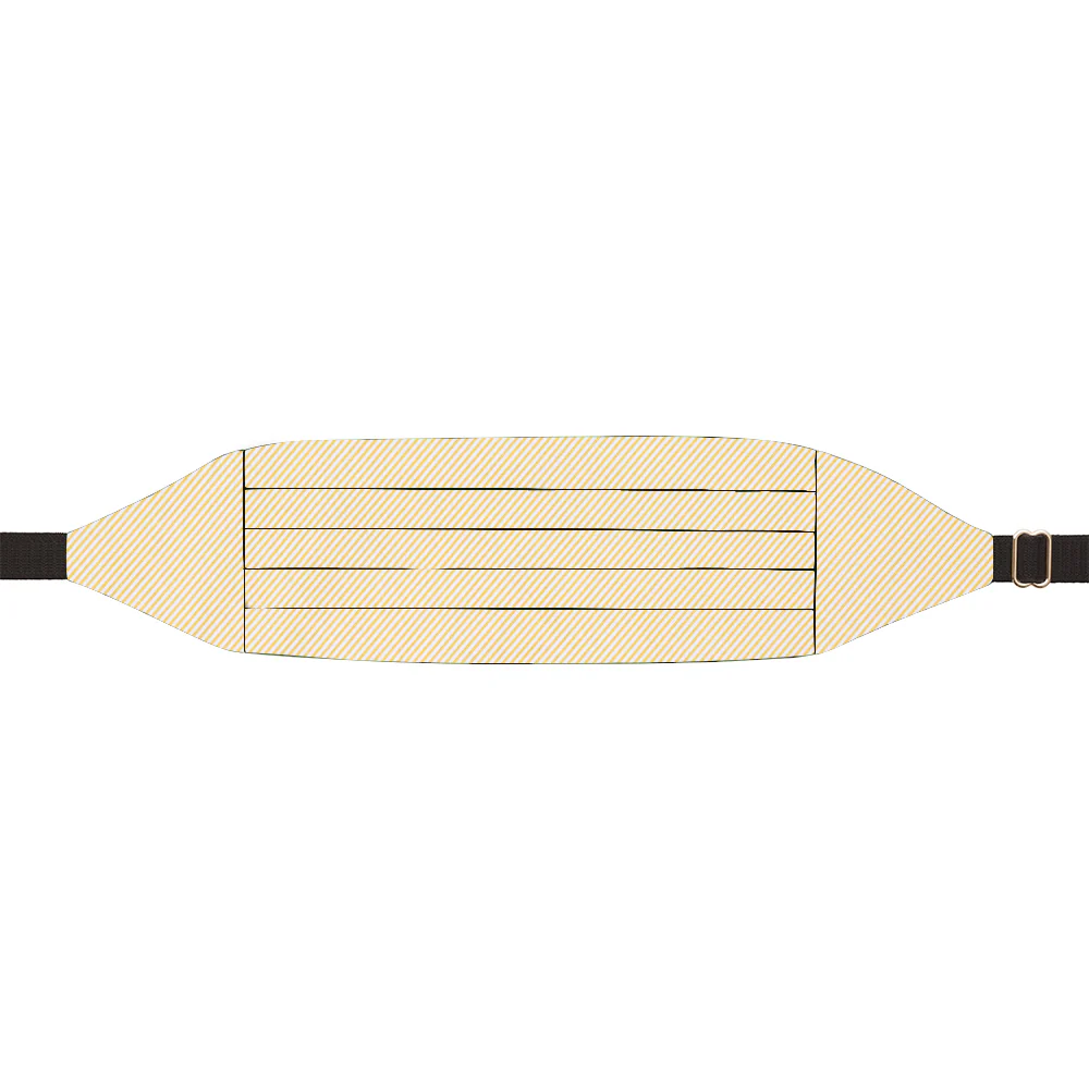 Yellow Seersucker - Cummerbunds - Image 2