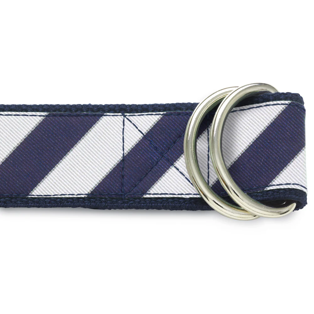 Scholastic Blue/White - D-Ring Belts - Image 2