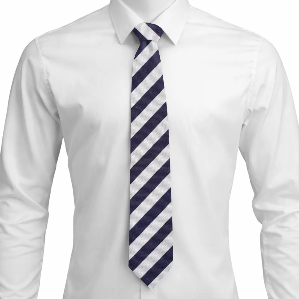 Scholastic Blue/White - Neckties - Image 3
