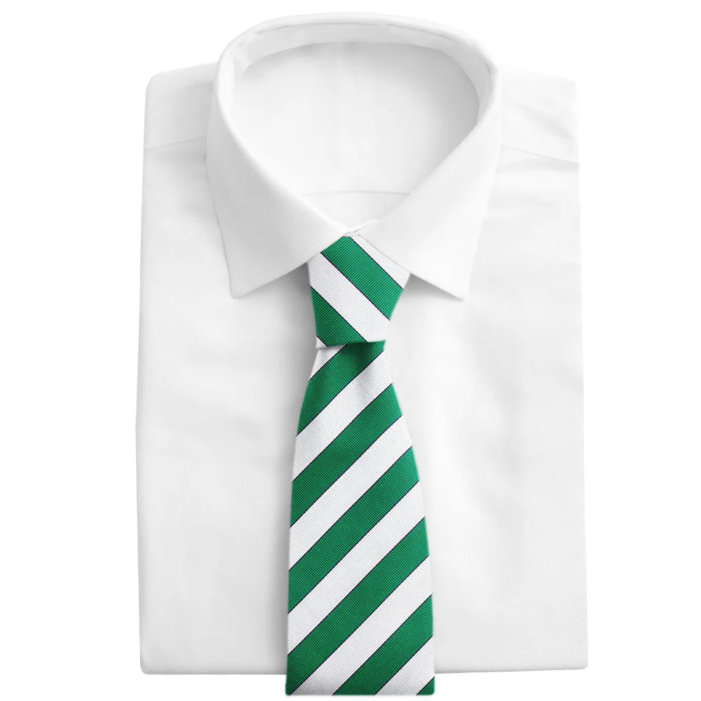 Scholastic Green/White - Neckties - Image 4
