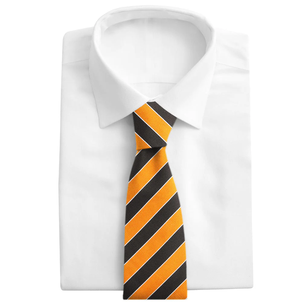 Scholastic Orange/Black - Neckties - Image 4