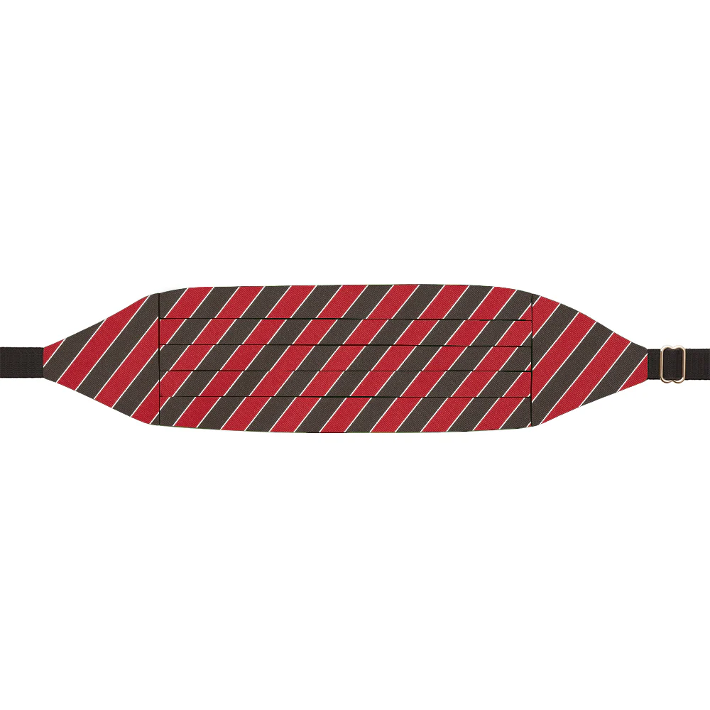 Scholastic Red/Black - Cummerbunds - Image 2