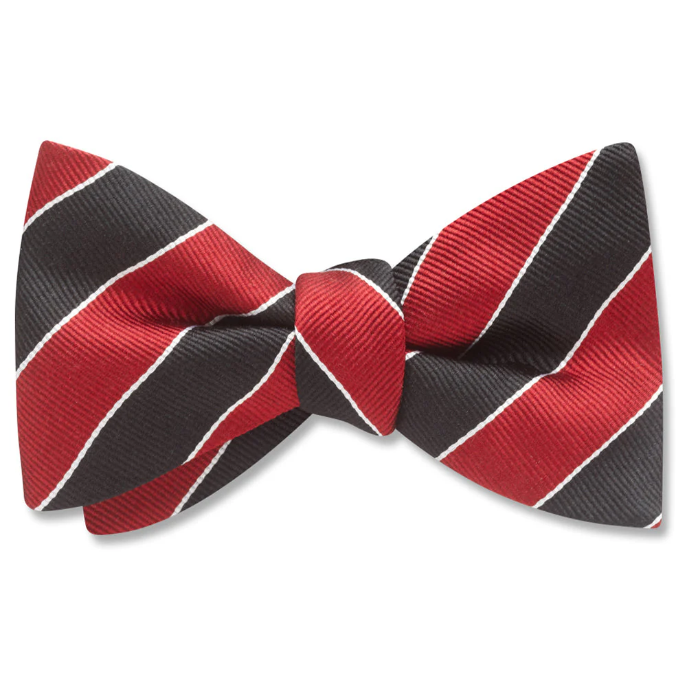 Scholastic Red/Black - Dog Bow Ties