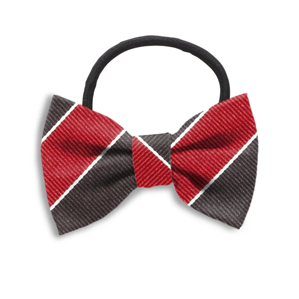 Scholastic Red/Black - Hair Bows