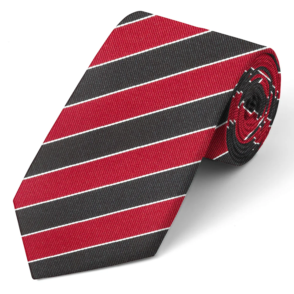 Scholastic Red/Black - Neckties - Image 2