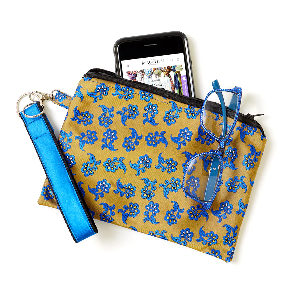 Silk Wristlet - Florista Gold - Image 2