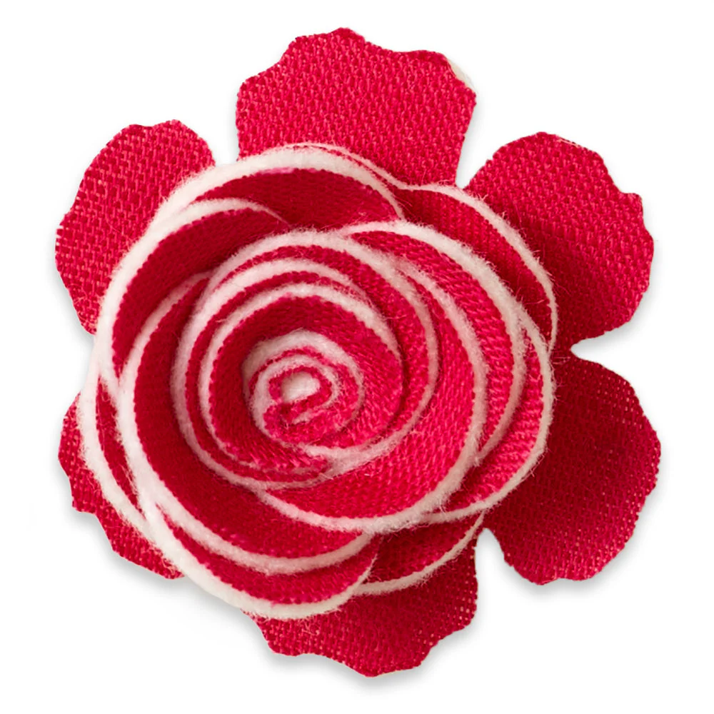 Solid Linen - Candy Beau Fleur Boutonniere