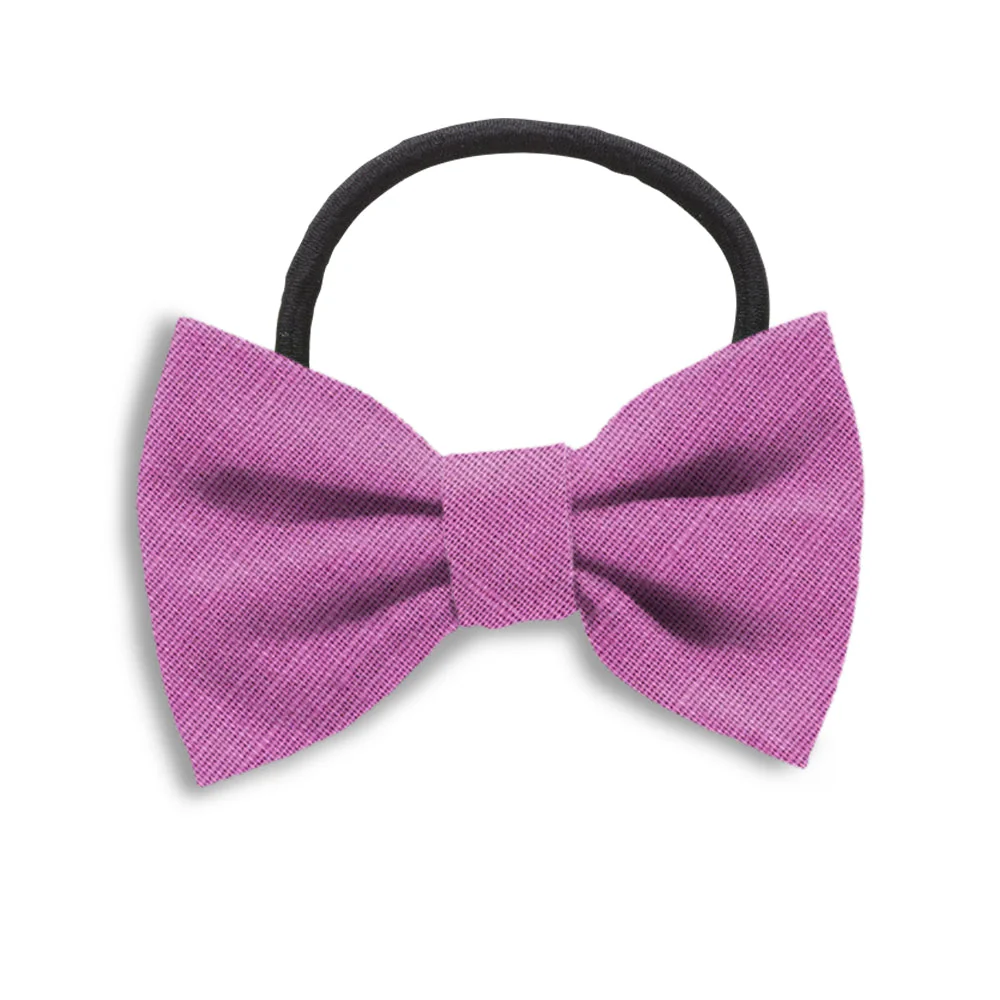 Solid Linen Lilac - Hair Bows