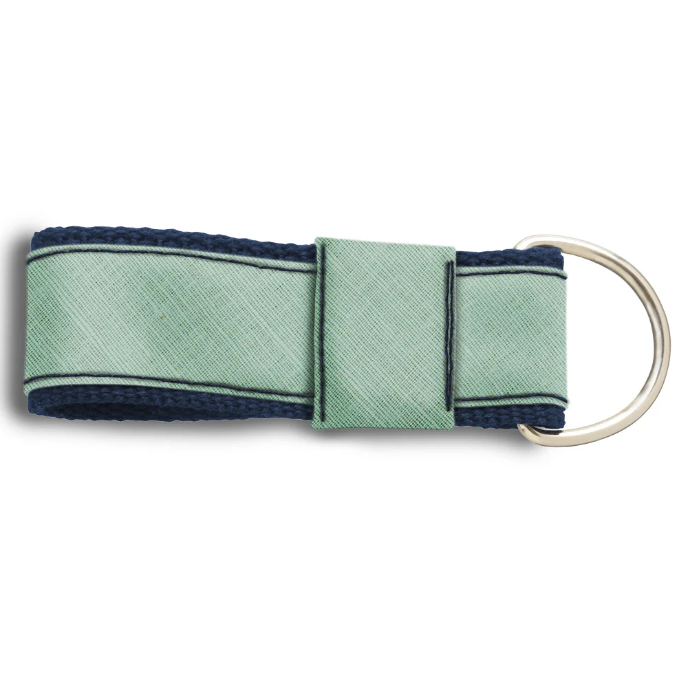 Solid Linen Moss - Key Fobs