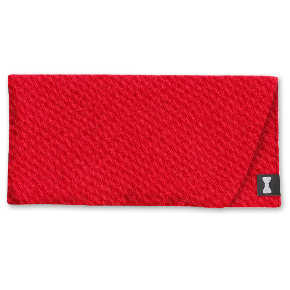 Solid Linen - Poppy Red - Eyeglass Cases